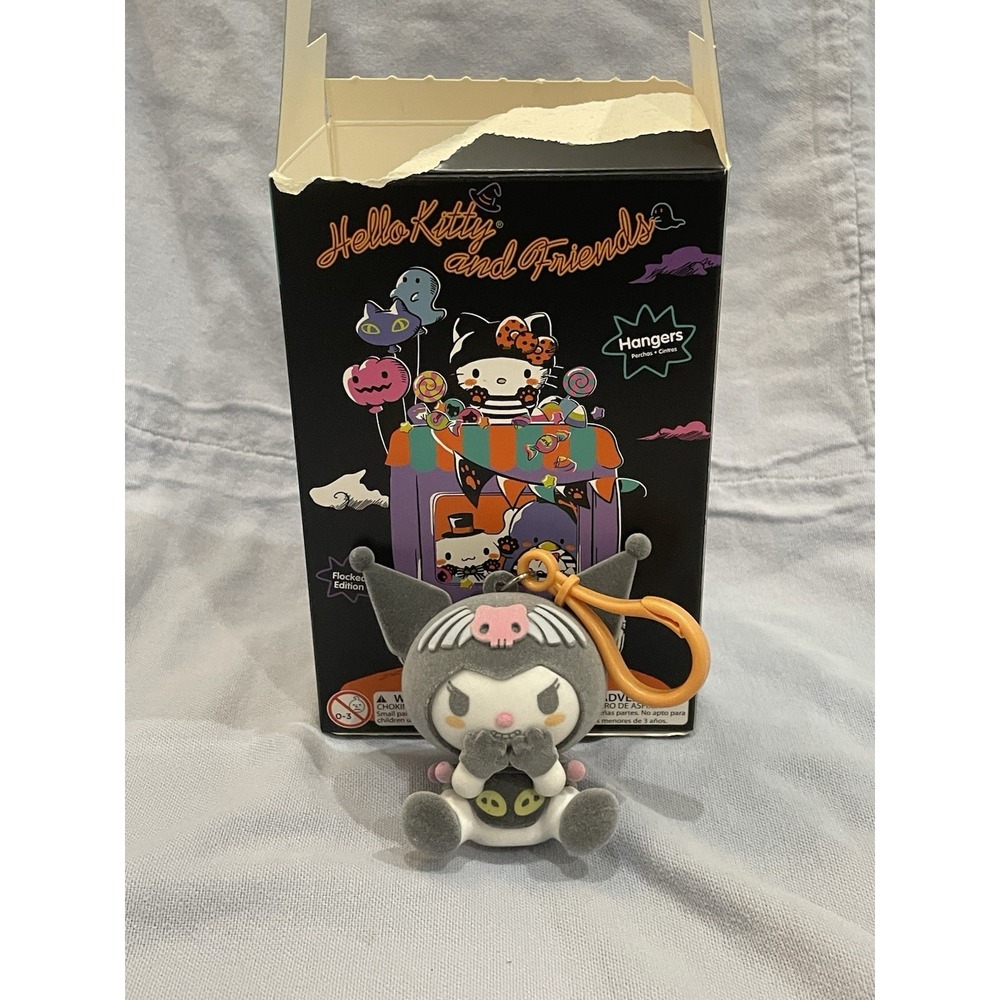 NEW Sanrio Hello Kitty & Friends Halloween Hanger Flocked Edition - Kuromi